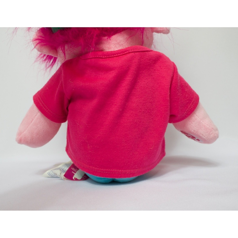 Build A Bear Trolls Princess Poppy Stuffed Doll 23" Plush w Happy Birthday Shirt - Picture 3 of 11